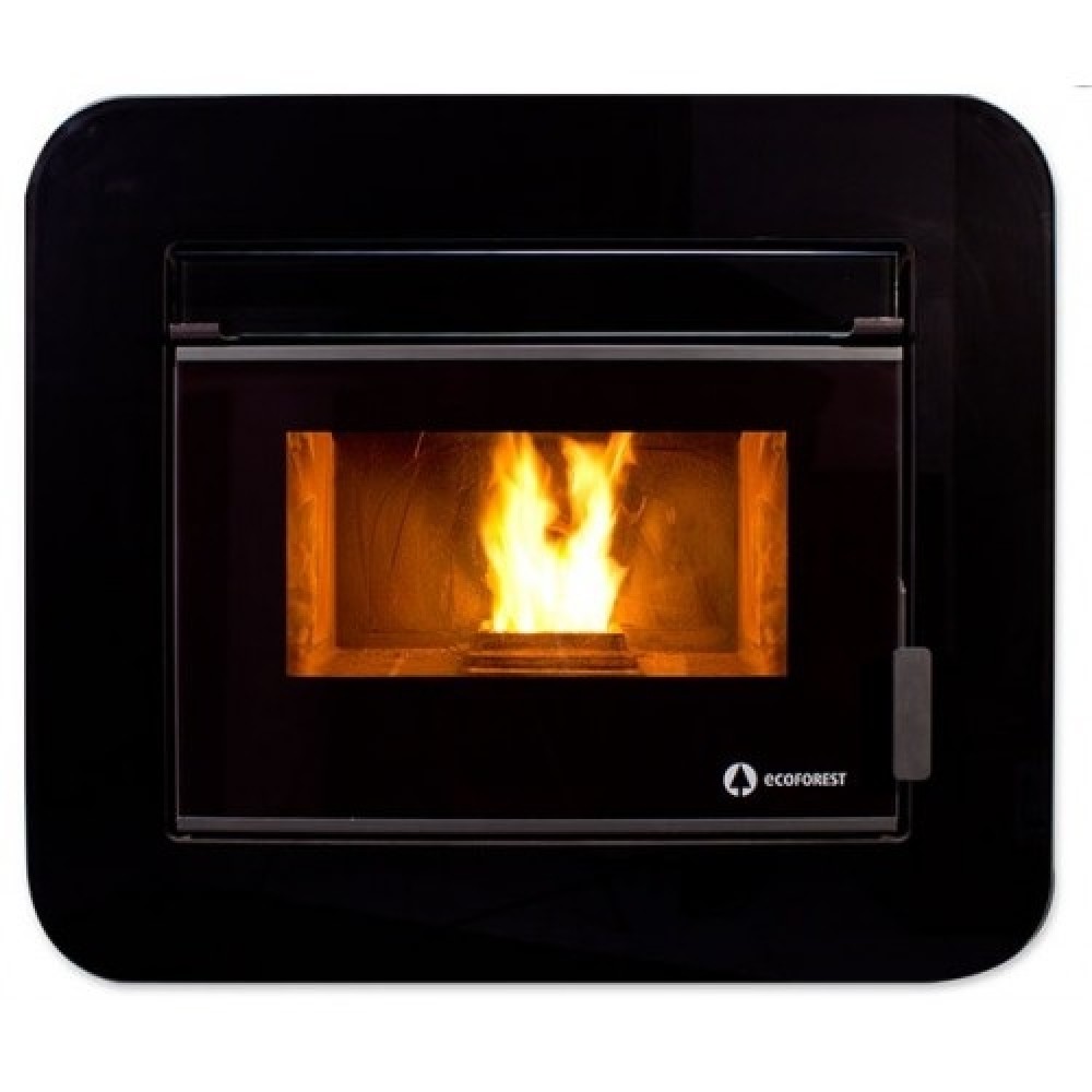 Recuperador de Calor a Pellets CÒRDOBA GLASS 12Kw - ECOFOREST Recuperador de Calor a Pellets CÒRDOBA GLASS 12Kw - ECOFOREST